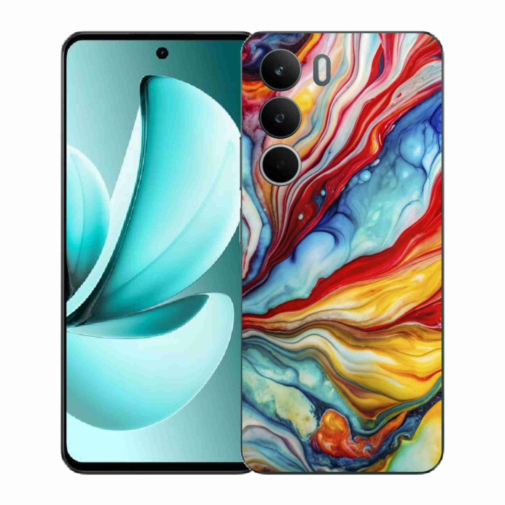 Gelový kryt mmCase na Realme C71 - abstraktní motiv 58
