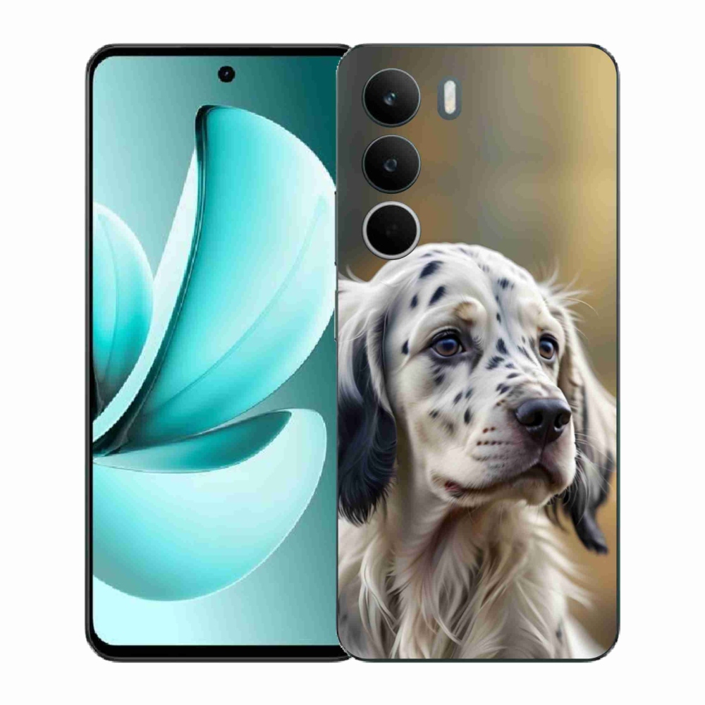 Gelový kryt mmCase na Realme C71 - anglický setr