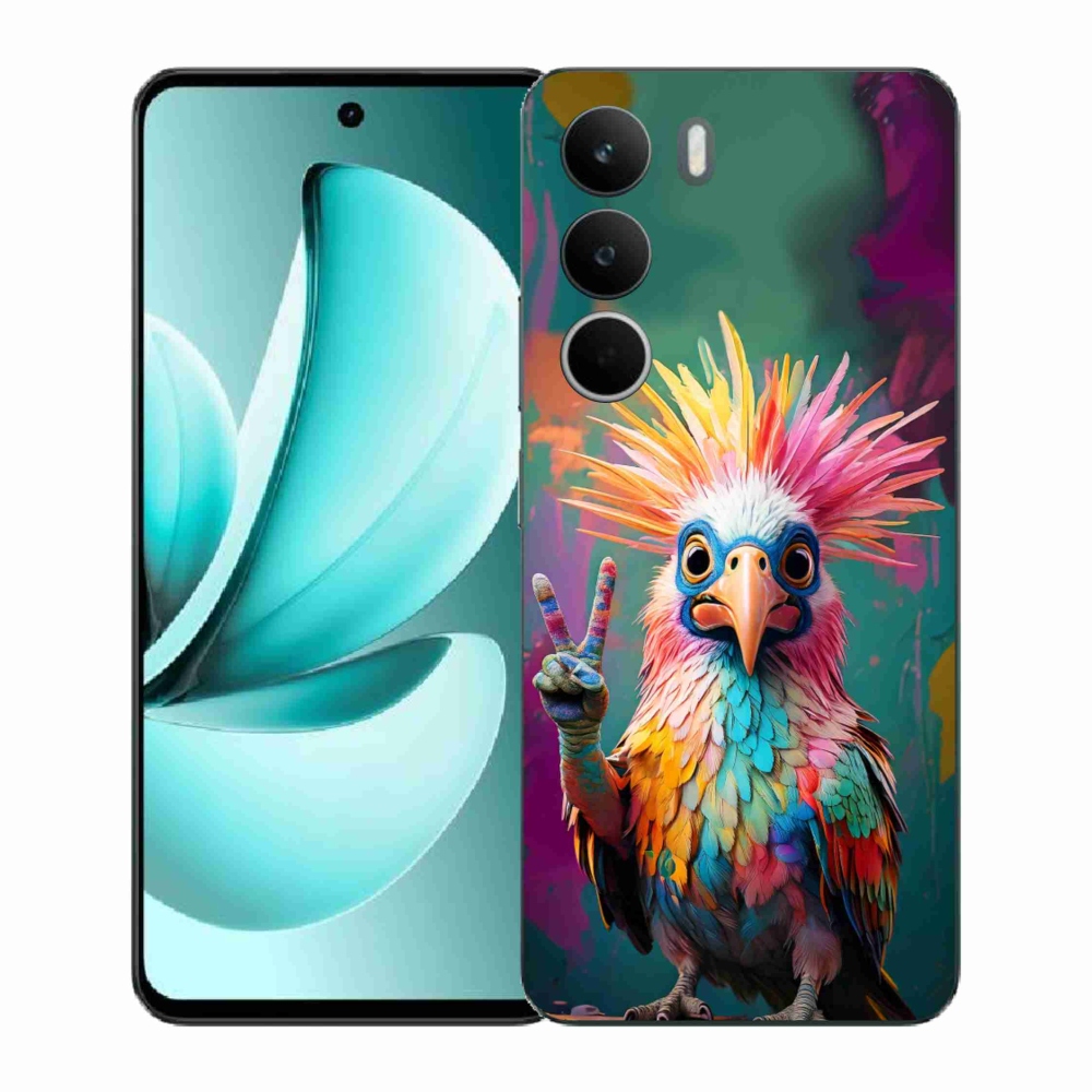 Gelový kryt mmCase na Realme C71 - barevný rebel