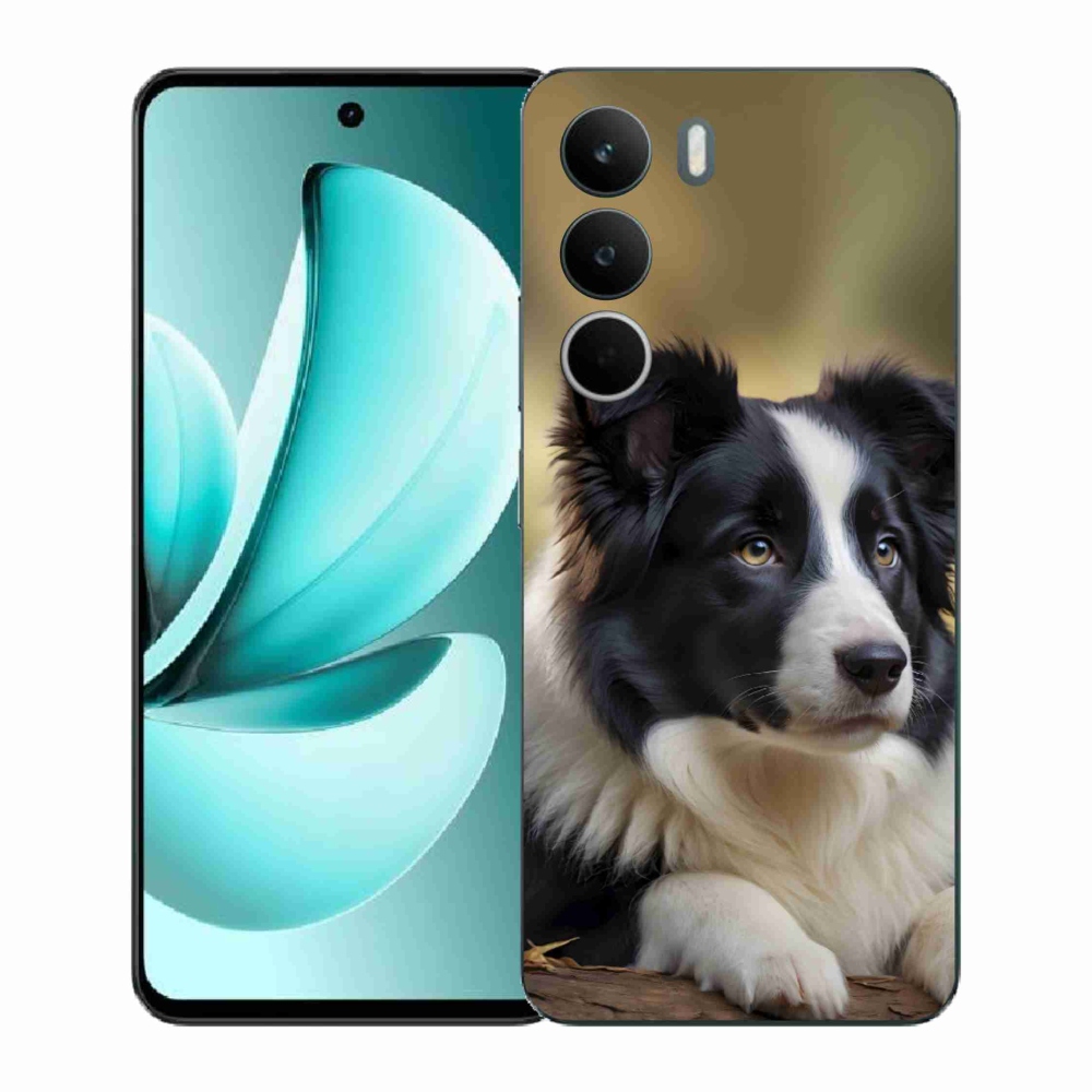 Gelový kryt mmCase na Realme C71 - border kolie 2