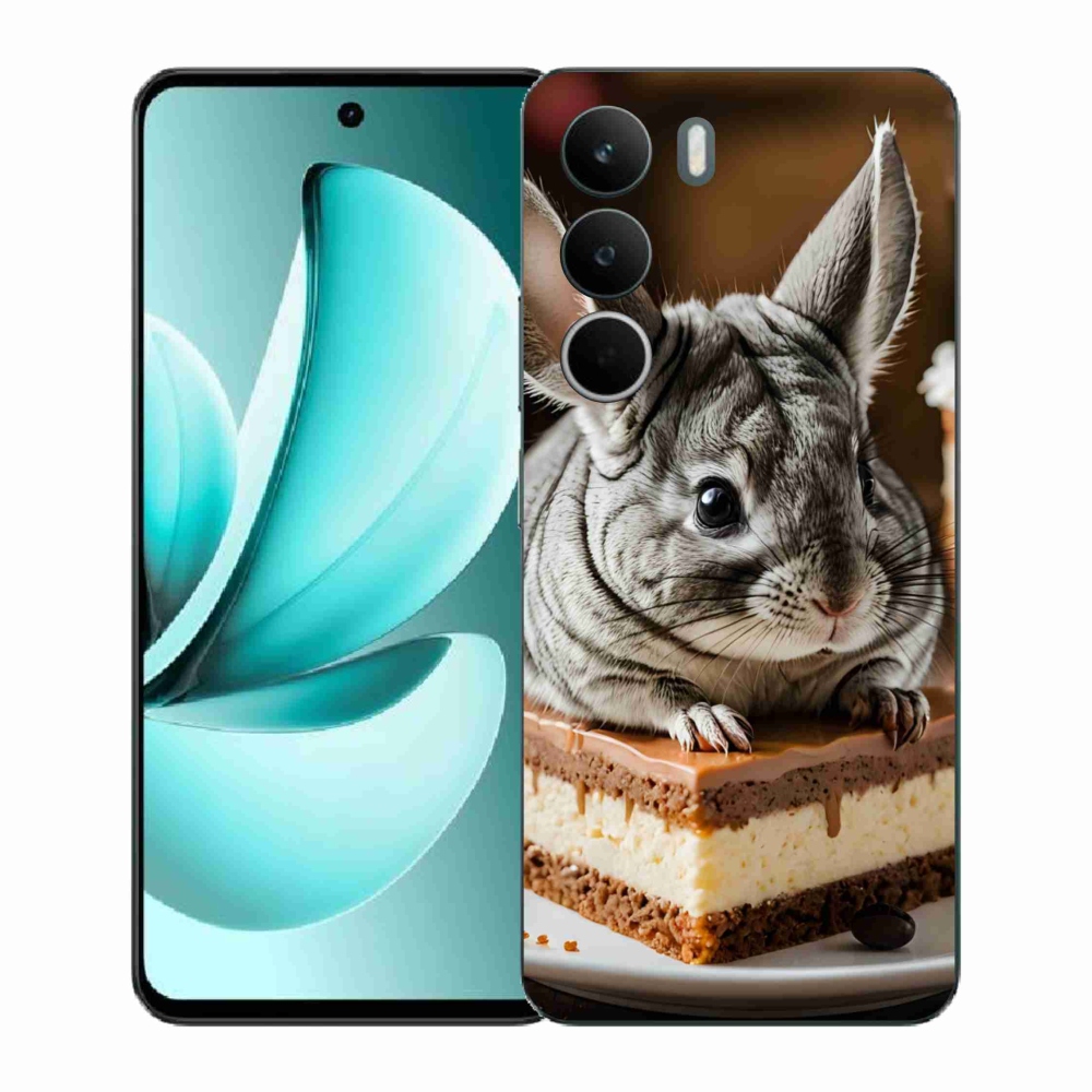 Gelový kryt mmCase na Realme C71 - činčila