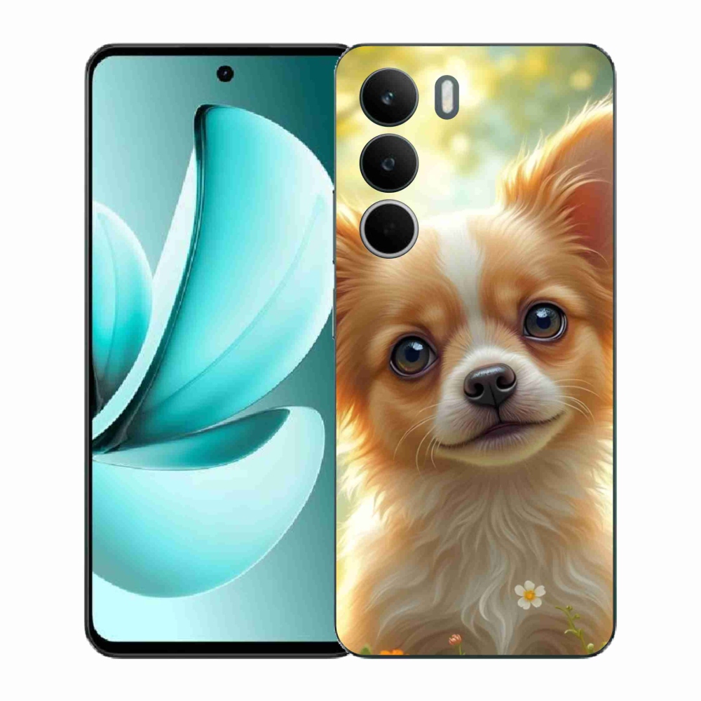 Gelový kryt mmCase na Realme C71 - čivava 5