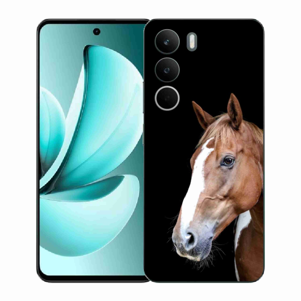 Gelový kryt mmCase na Realme C71 - hnědý kůň 3