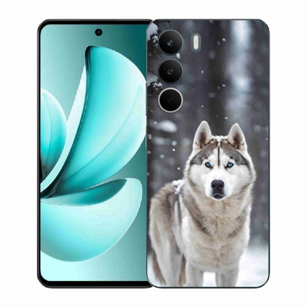 Gelový kryt mmCase na Realme C71 - husky 2