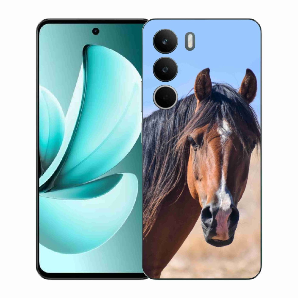 Gelový kryt mmCase na Realme C71 - klidný kůň