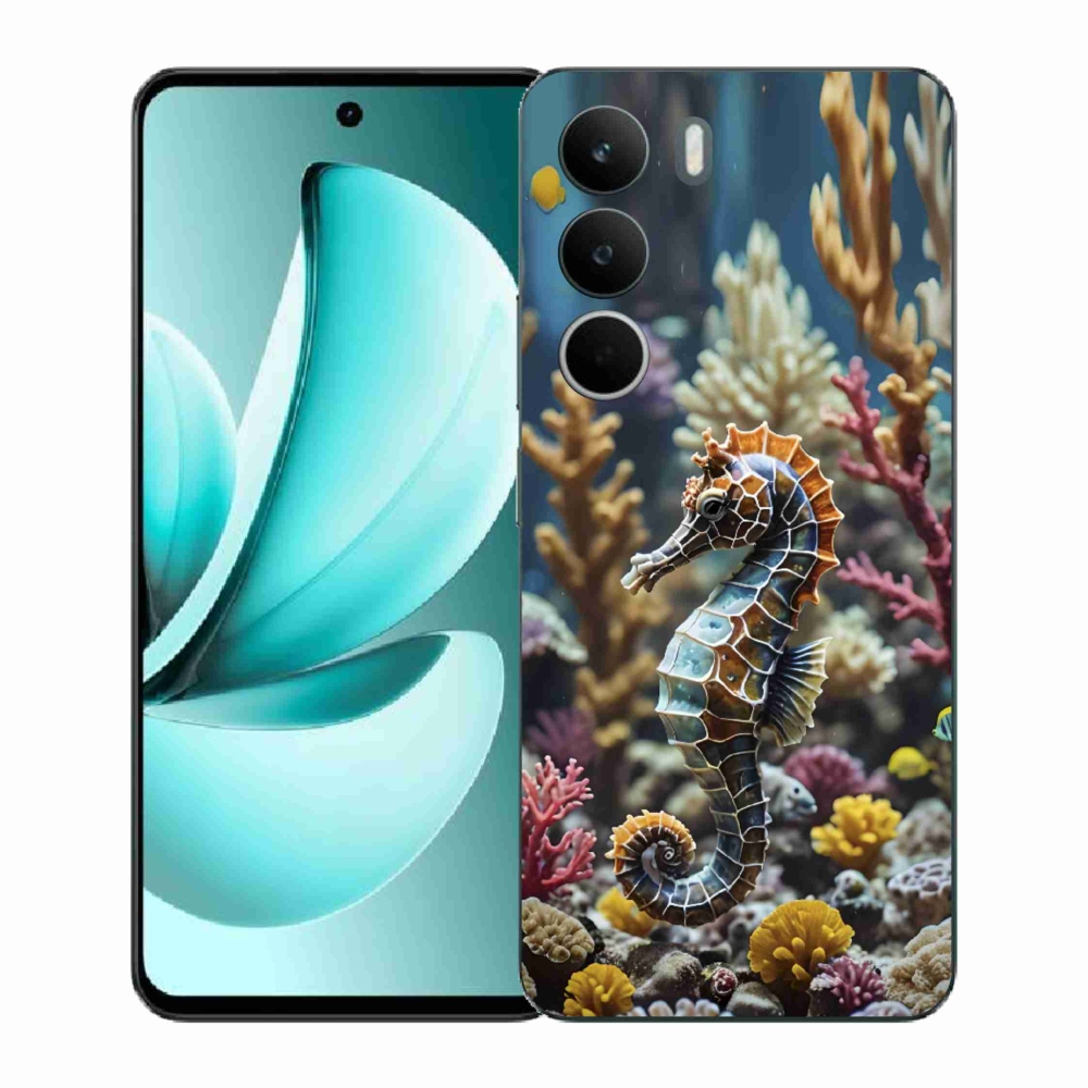 Gelový kryt mmCase na Realme C71 - mořský koník 2