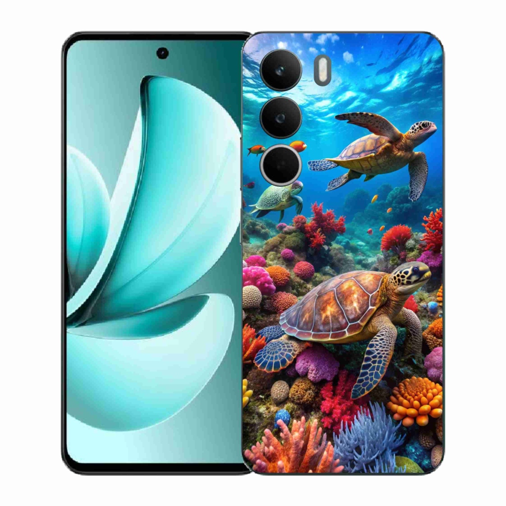 Gelový kryt mmCase na Realme C71 - mořský svět 2