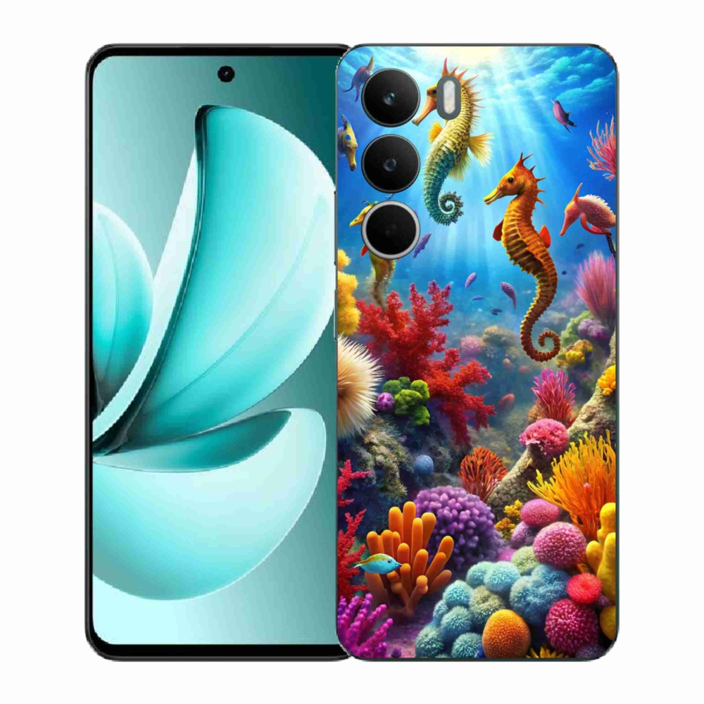 Gelový kryt mmCase na Realme C71 - mořský svět 3