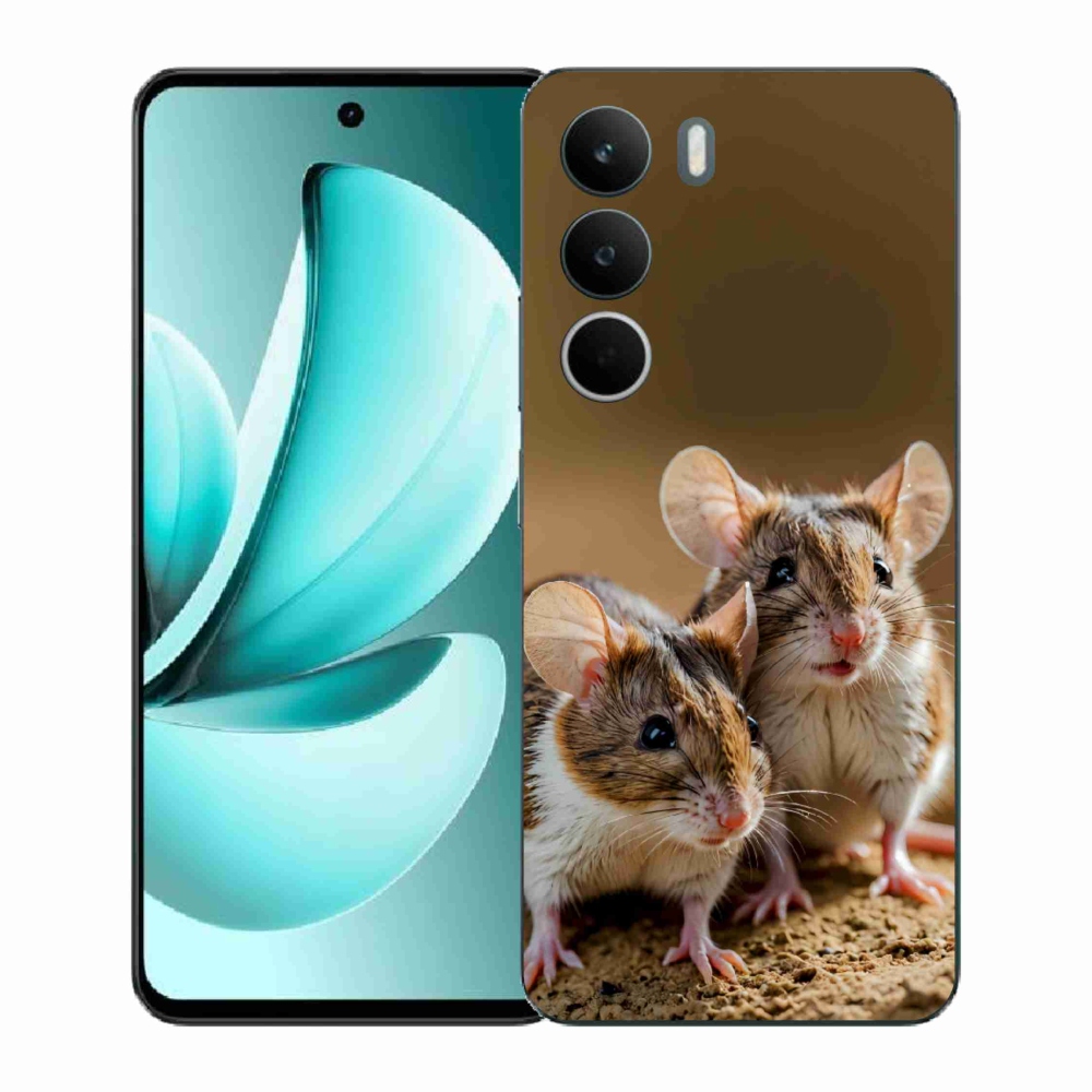 Gelový kryt mmCase na Realme C71 - myší duo