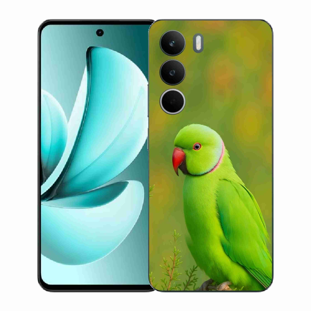 Gelový kryt mmCase na Realme C71 - papoušek alexandr 2