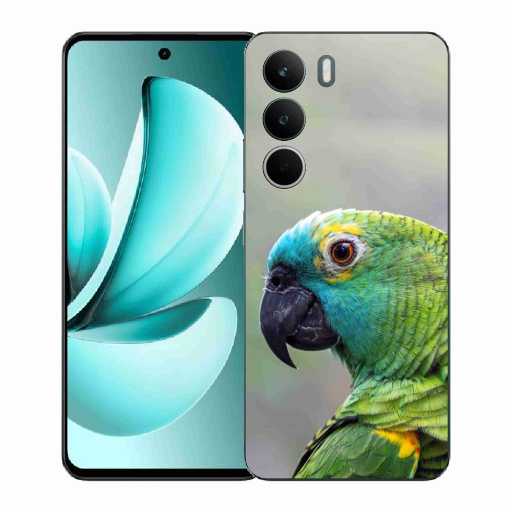 Gelový kryt mmCase na Realme C71 - papoušek amazoňan