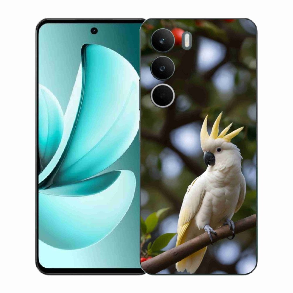 Gelový kryt mmCase na Realme C71 - papoušek kakadu 3