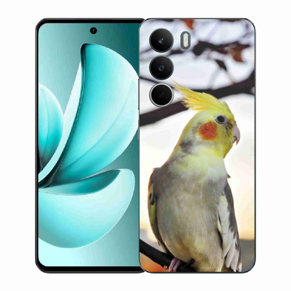 Gelový kryt mmCase na Realme C71 - papoušek korela