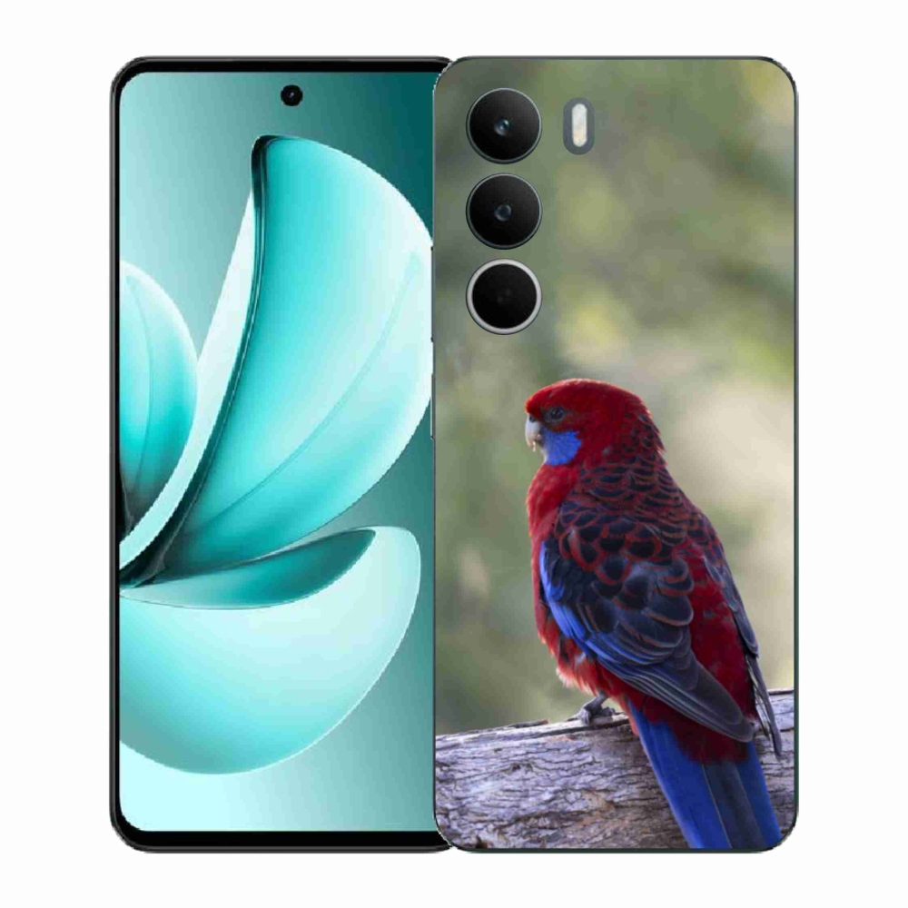 Gelový kryt mmCase na Realme C71 - papoušek rosela
