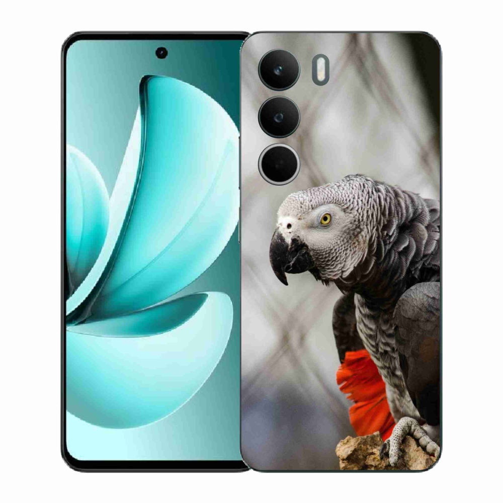 Gelový kryt mmCase na Realme C71 - papoušek žako 3