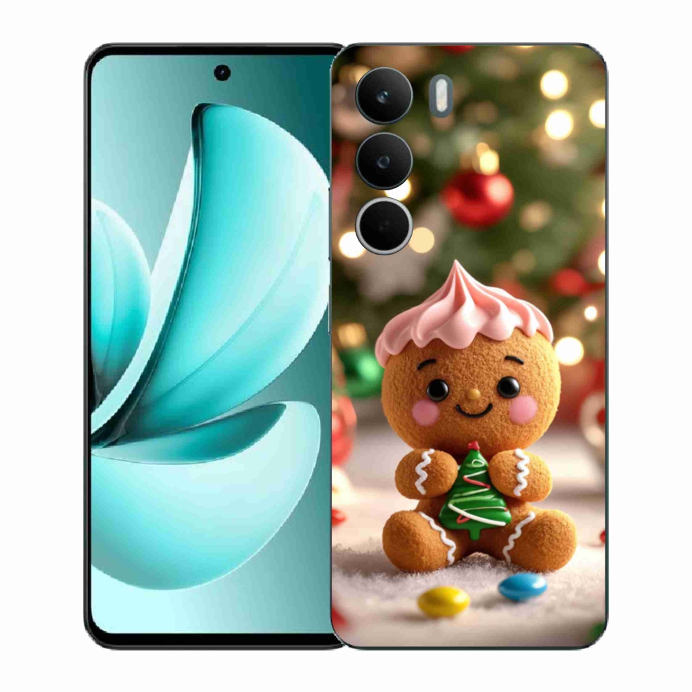 Gelový kryt mmCase na Realme C71 - perníček