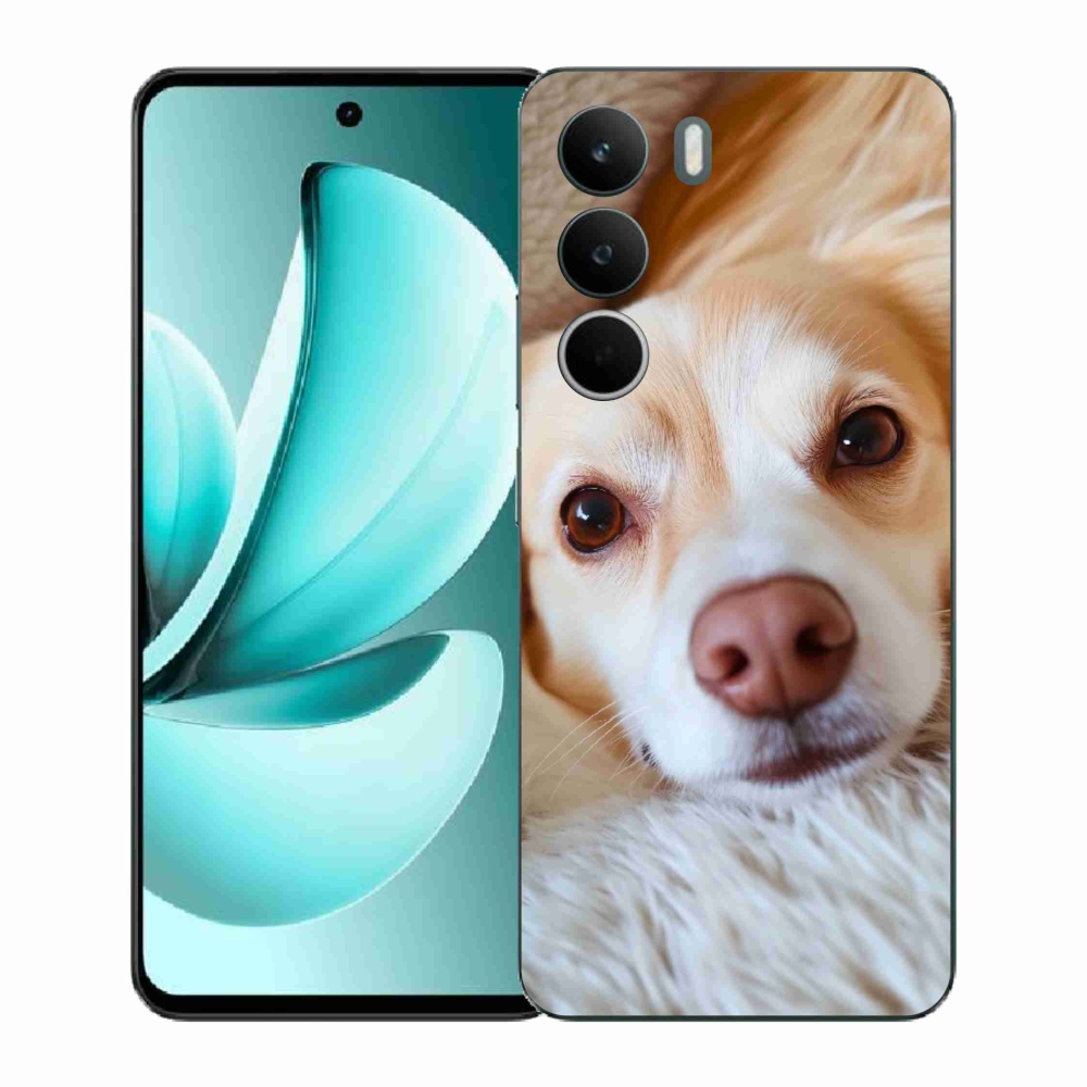 Gelový kryt mmCase na Realme C71 - Roztomilá čivava