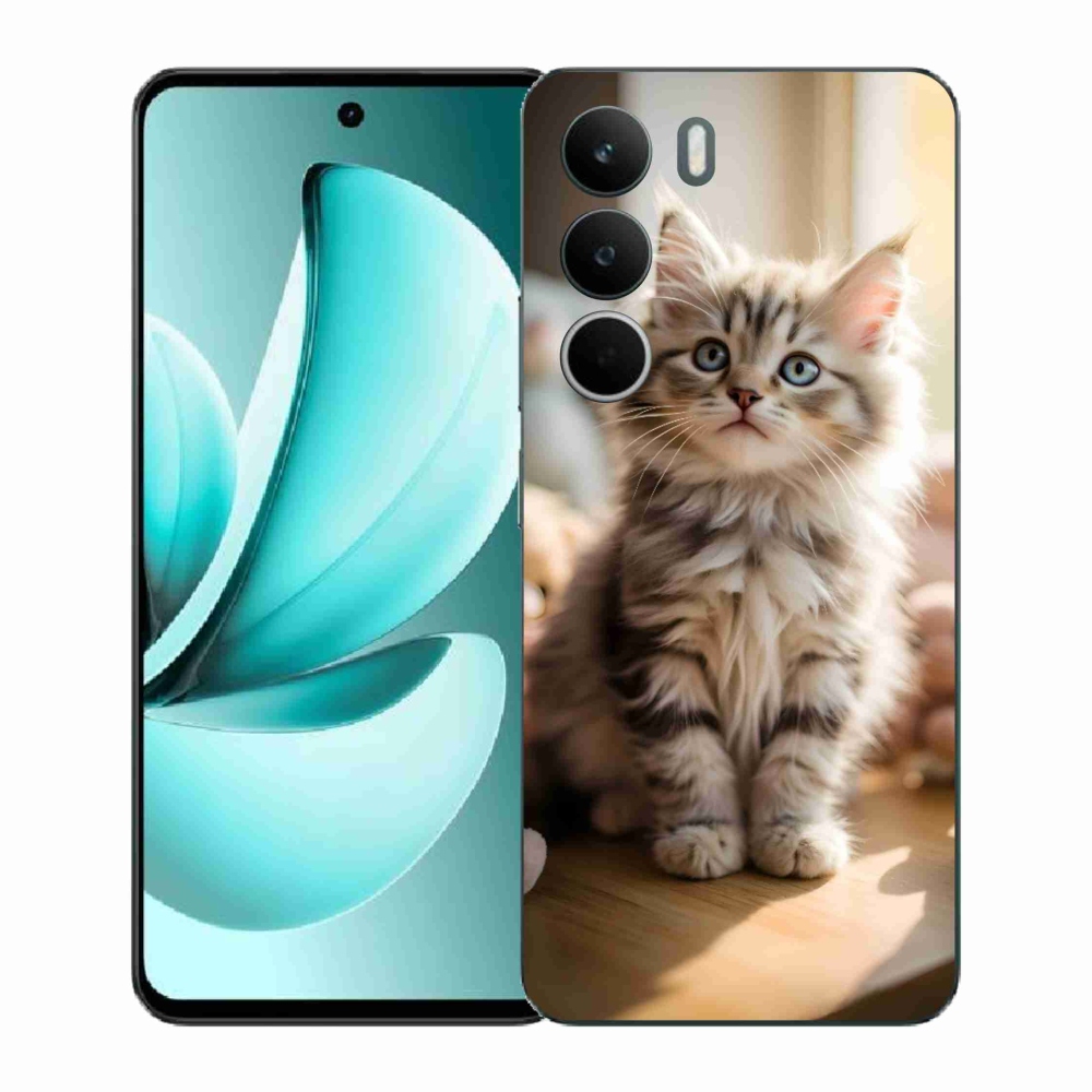 Gelový kryt mmCase na Realme C71 - roztomilé kotě 10