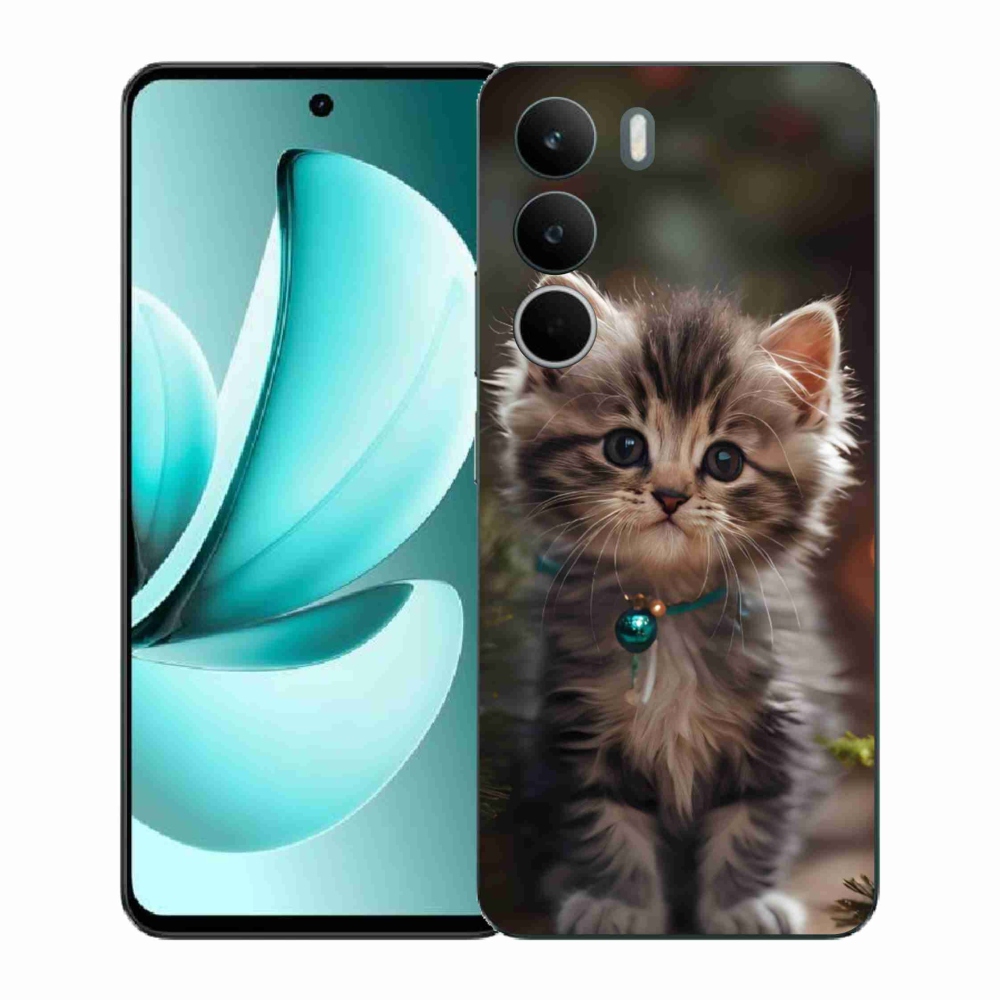 Gelový kryt mmCase na Realme C71 - roztomilé kotě 11