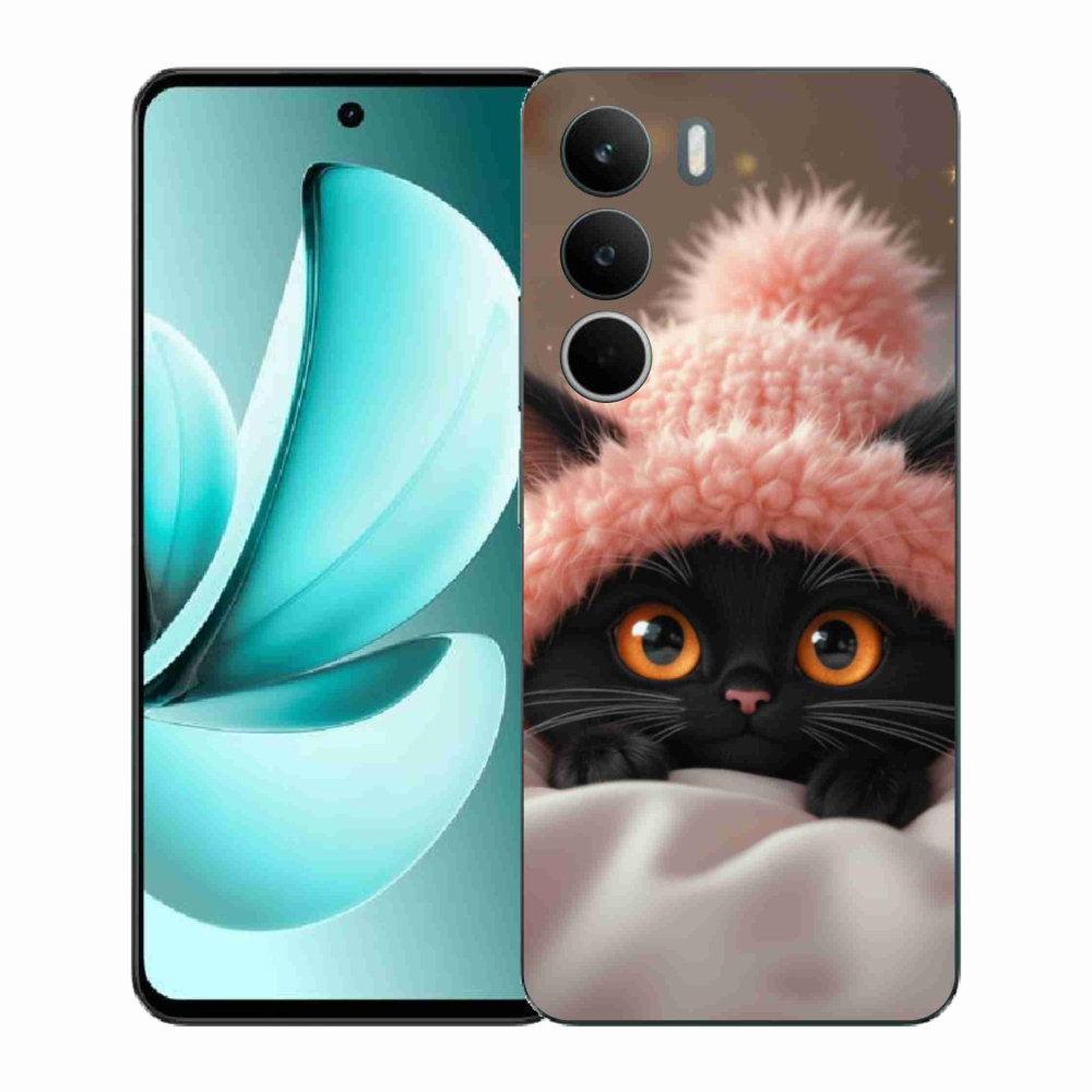 Gelový kryt mmCase na Realme C71 - roztomilé kotě 7
