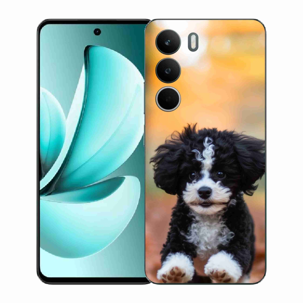 Gelový kryt mmCase na Realme C71 - roztomilé štěně 2