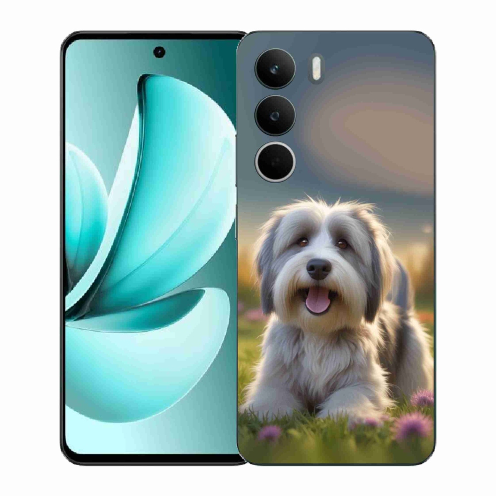 Gelový kryt mmCase na Realme C71 - roztomilý havanský psík