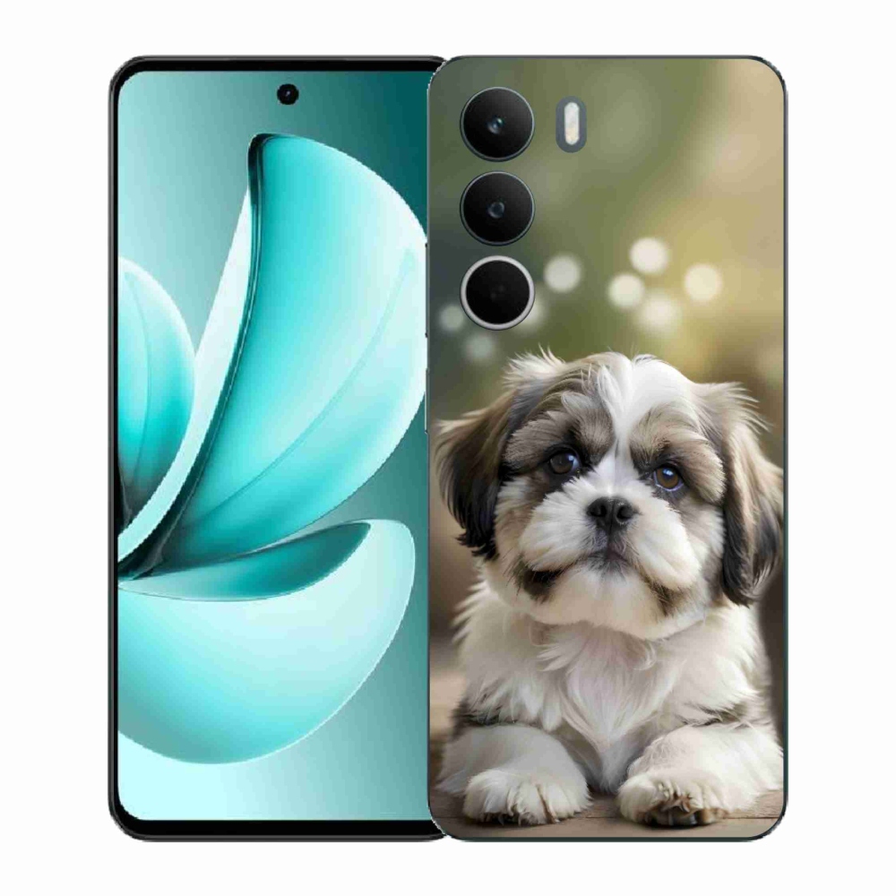 Gelový kryt mmCase na Realme C71 - roztomilý shih-tzu