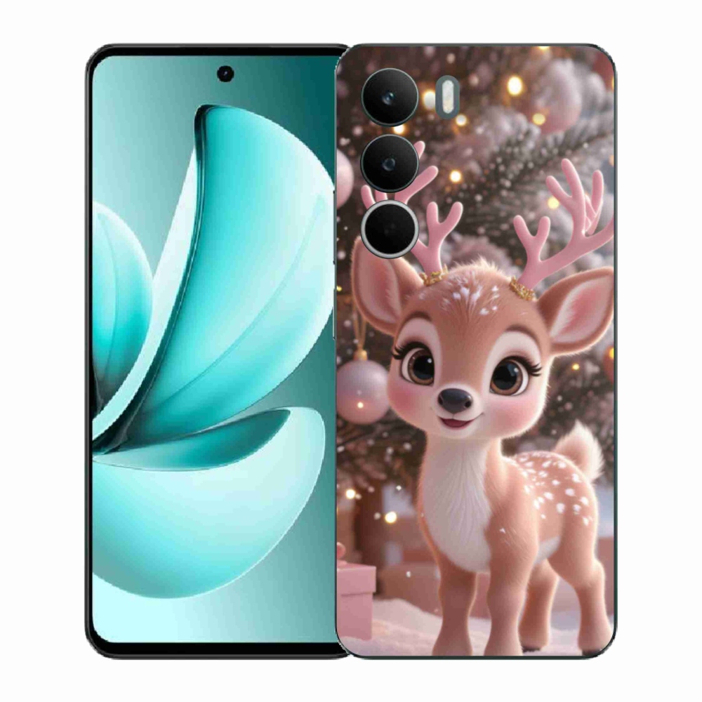 Gelový kryt mmCase na Realme C71 - roztomilý sob