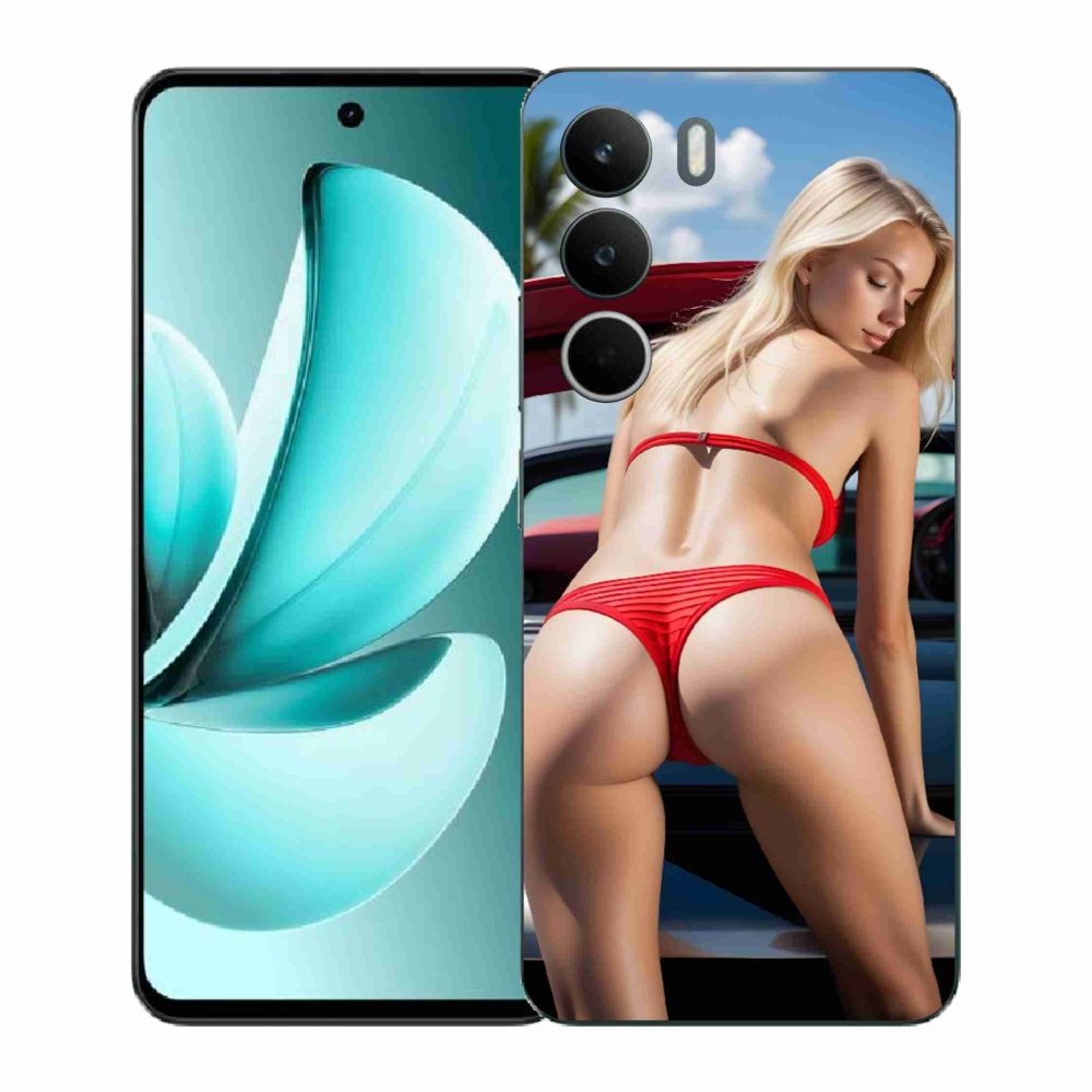 Gelový kryt mmCase na Realme C71 - sexy žena 2