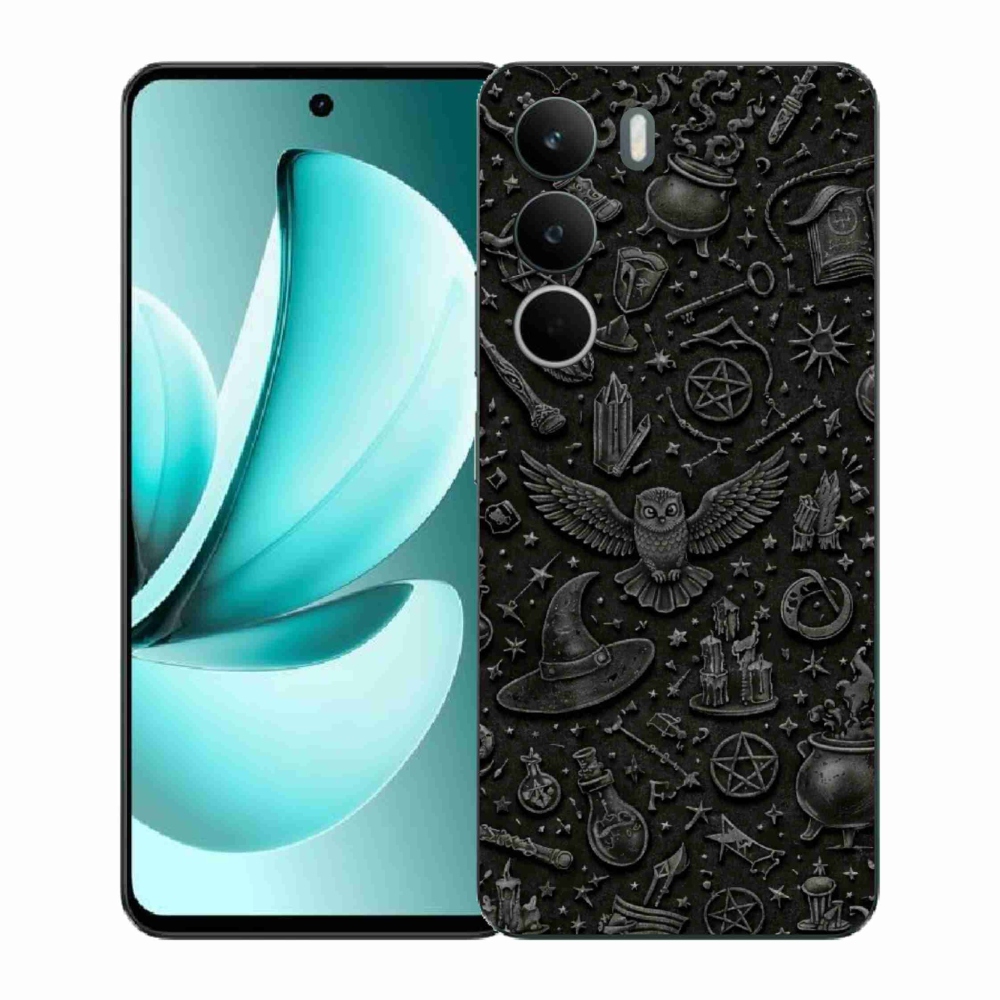 Gelový kryt mmCase na Realme C71 - tmavý magický svět