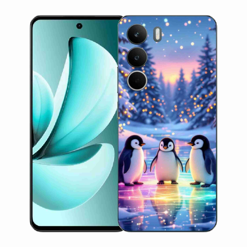 Gelový kryt mmCase na Realme C71 - tučnáci