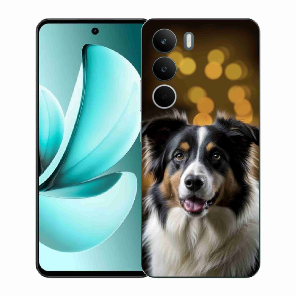 Gelový kryt mmCase na Realme C71 - usměvavý australský ovčák