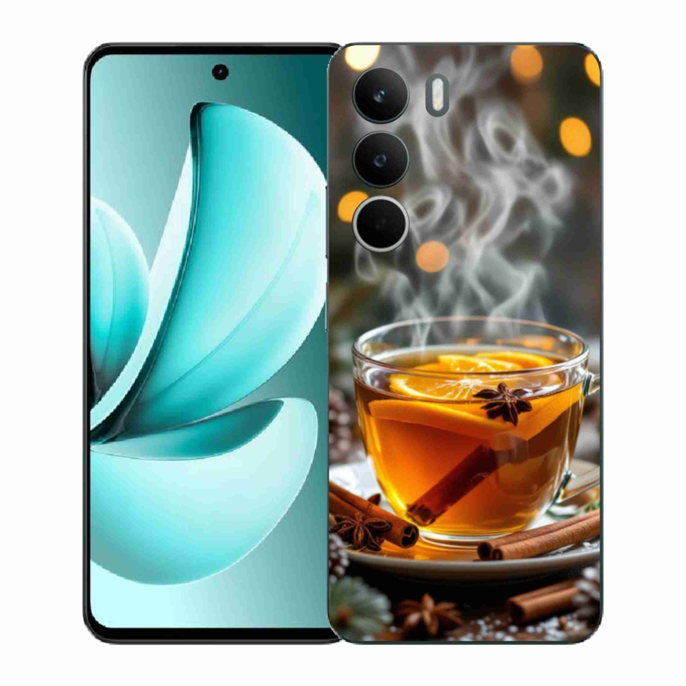 Gelový kryt mmCase na Realme C71 - vánoční punč