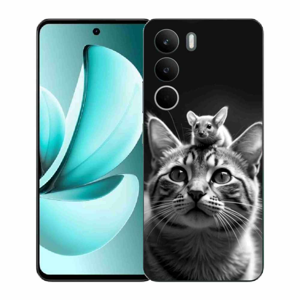 Gelový kryt mmCase na Realme C71 - zvířecí přátelství 2