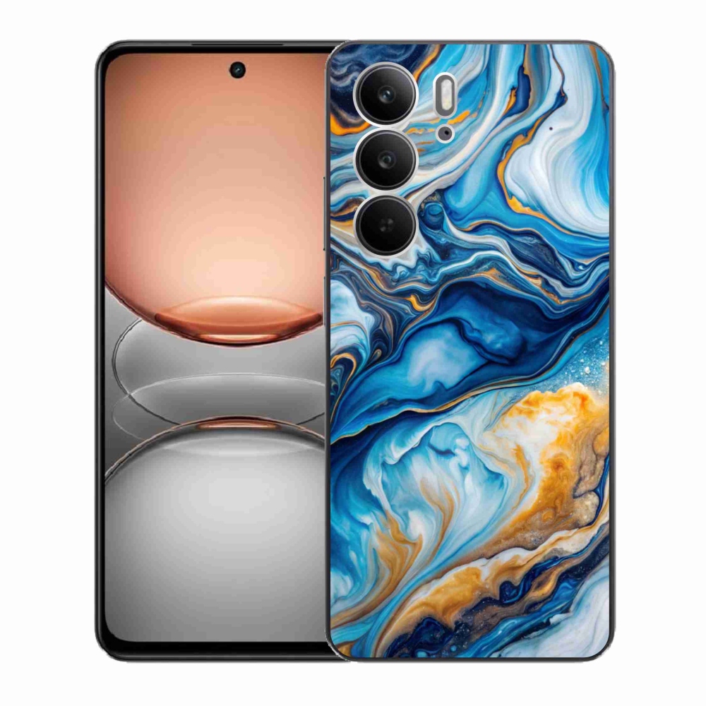 Gelový kryt mmCase na Realme C75 - abstraktní motiv 34