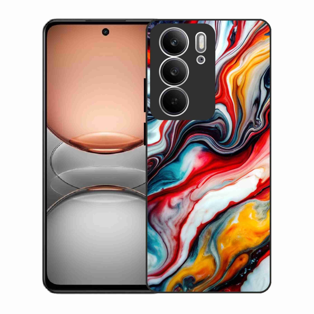 Gelový kryt mmCase na Realme C75 - abstraktní motiv 35