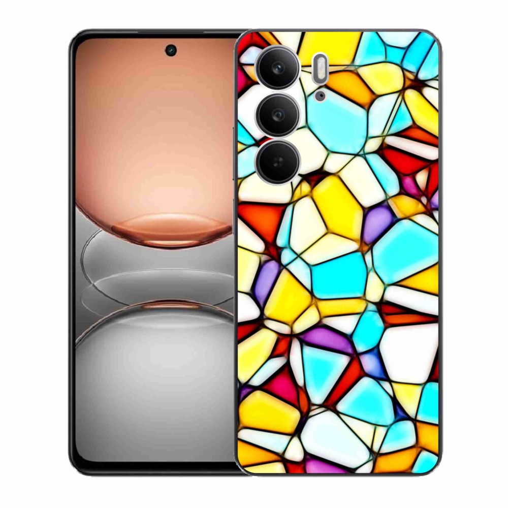 Gelový kryt mmCase na Realme C75 - abstraktní motiv 40