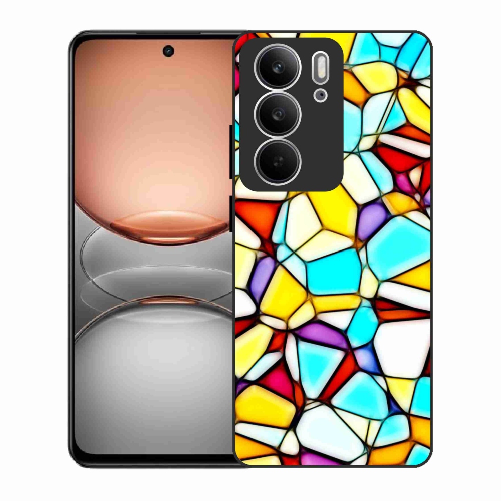Gelový kryt mmCase na Realme C75 - abstraktní motiv 40
