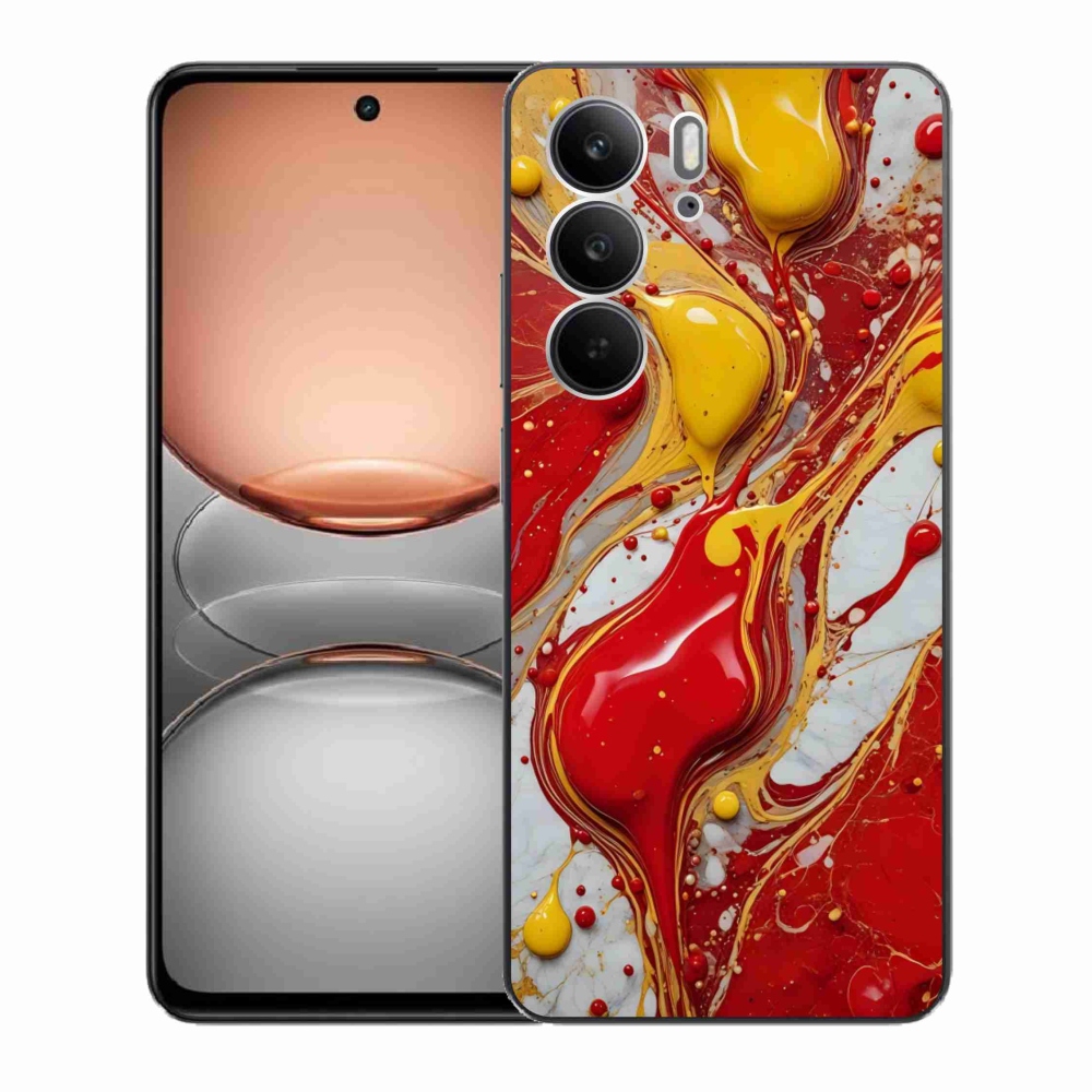 Gelový kryt mmCase na Realme C75 - abstraktní motiv 42