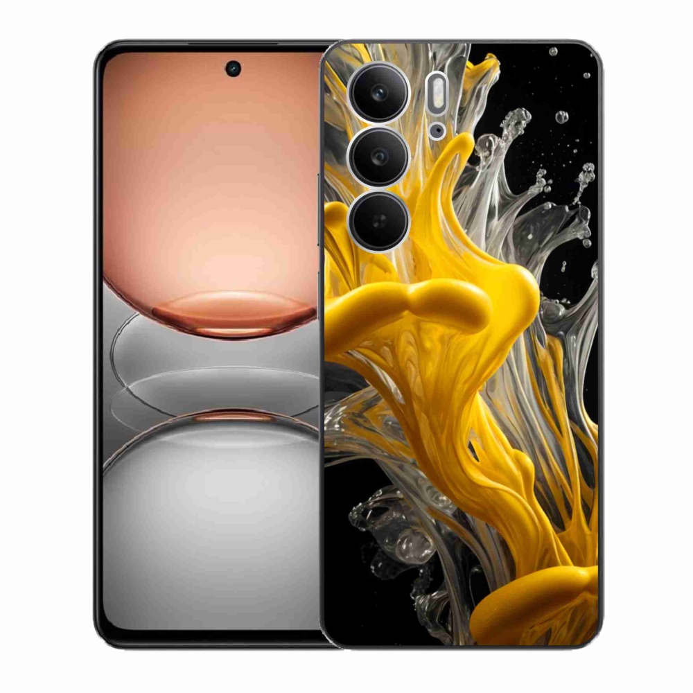 Gelový kryt mmCase na Realme C75 - abstraktní motiv 48