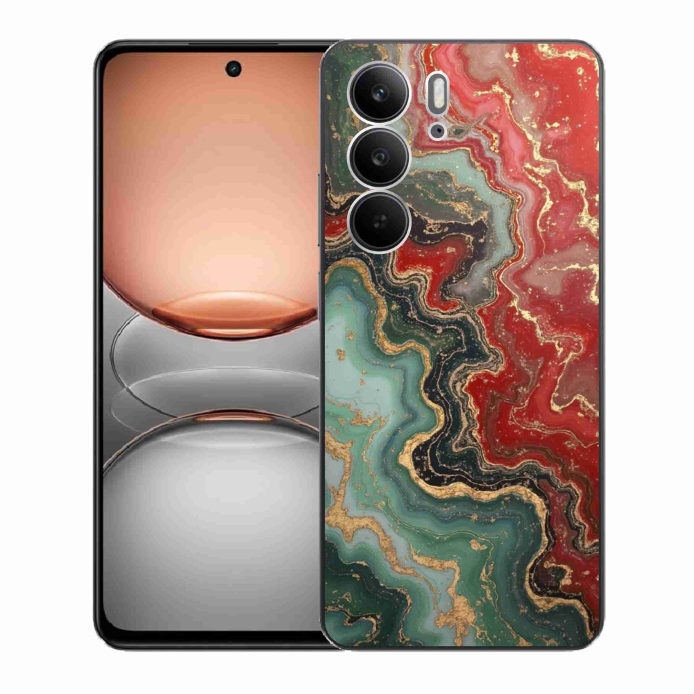 Gelový kryt mmCase na Realme C75 - abstraktní motiv 55