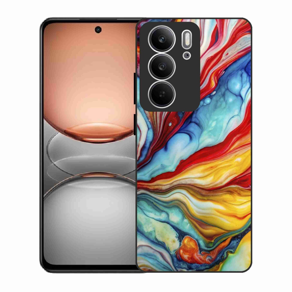 Gelový kryt mmCase na Realme C75 - abstraktní motiv 58