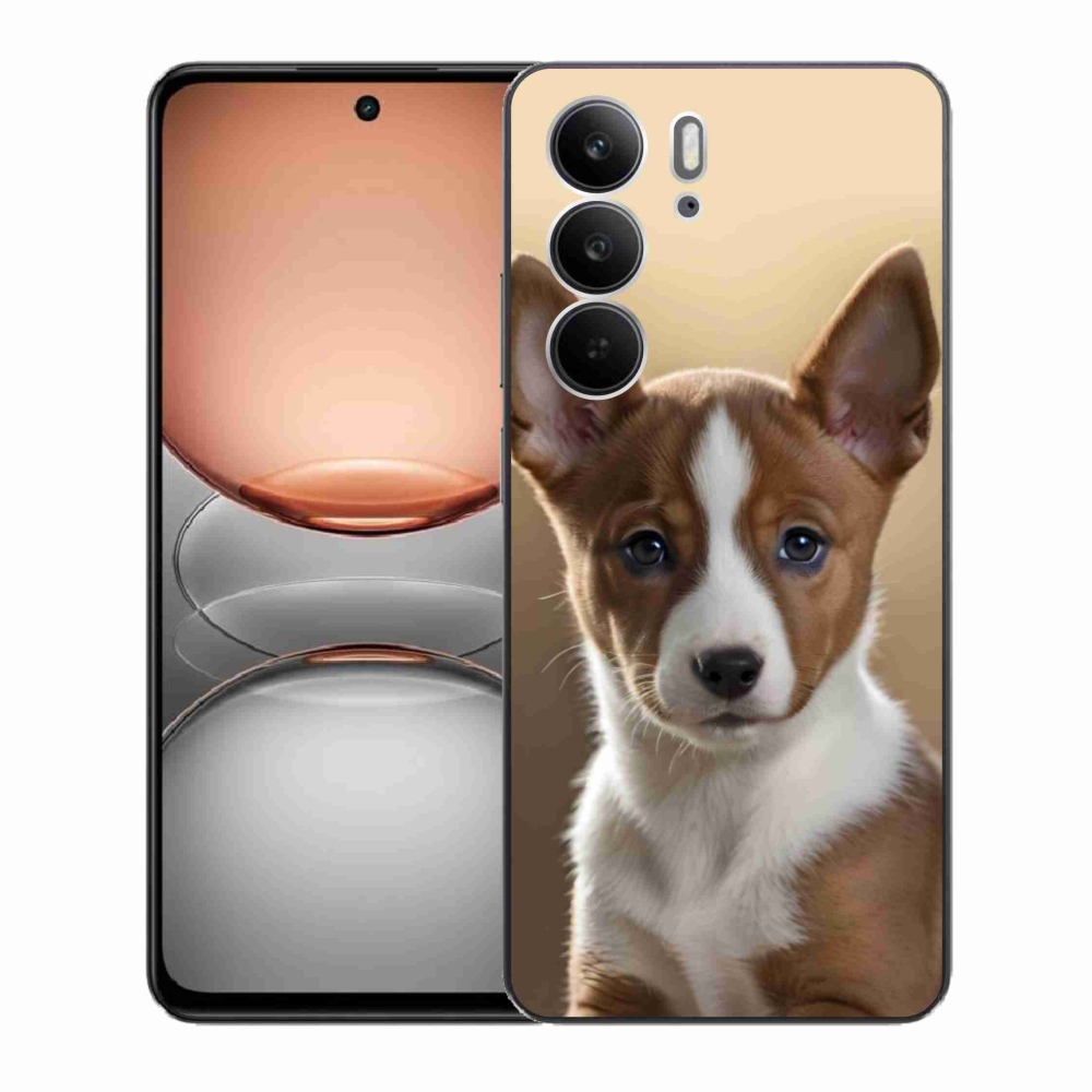 Gelový kryt mmCase na Realme C75 - basenji