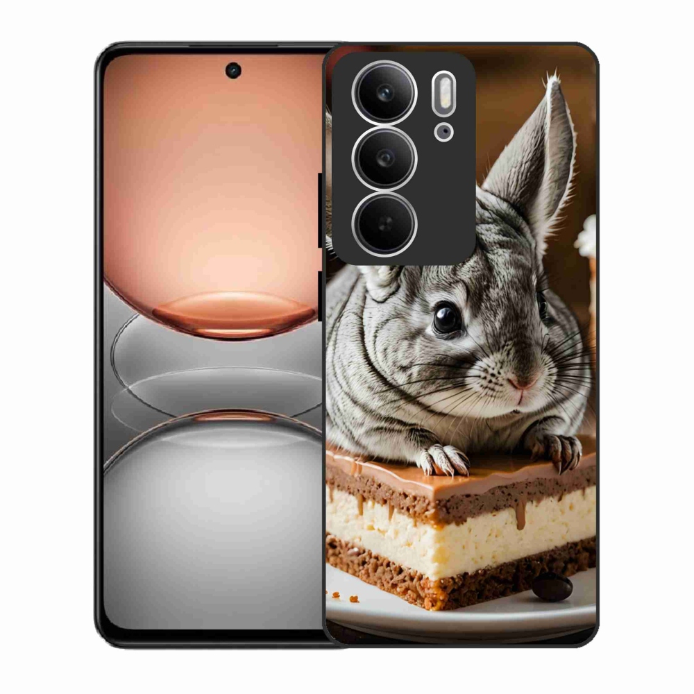 Gelový kryt mmCase na Realme C75 - činčila