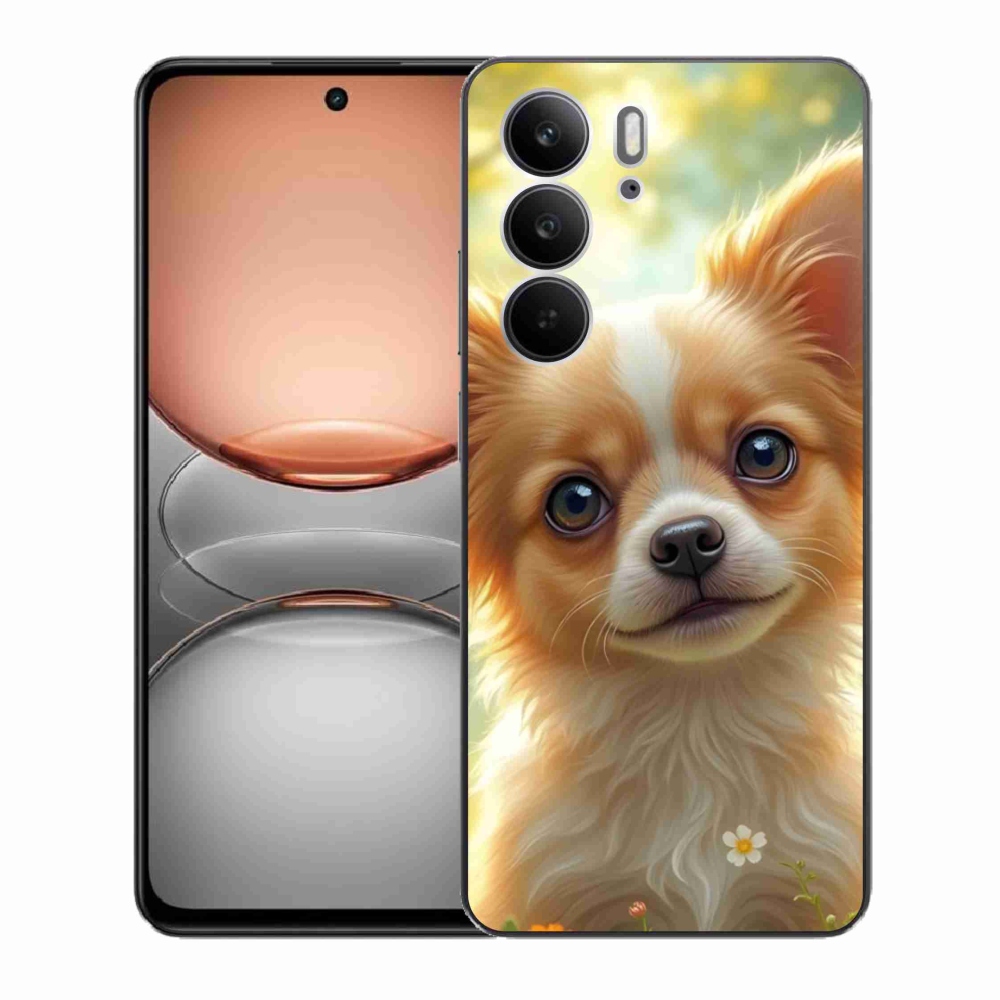 Gelový kryt mmCase na Realme C75 - čivava 5