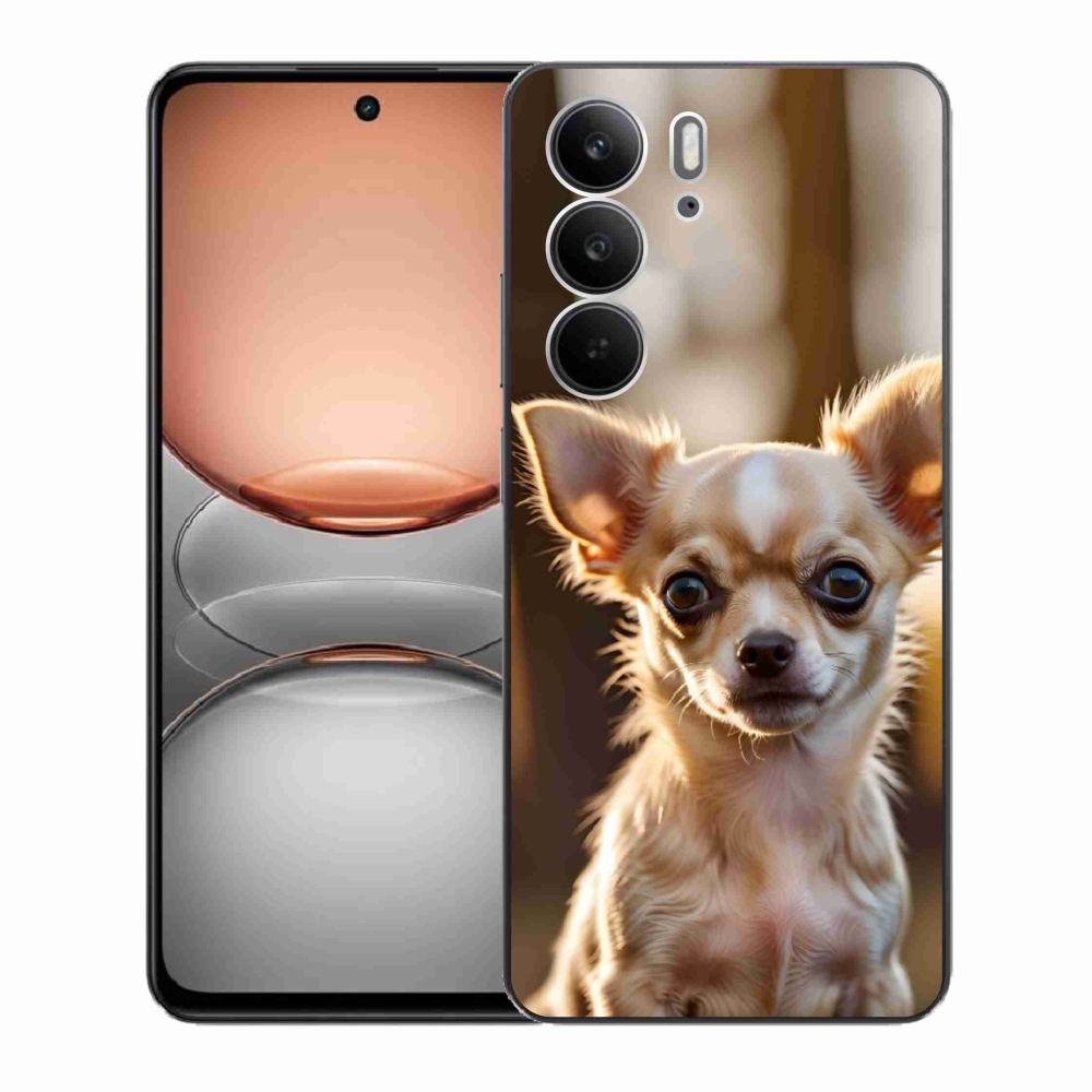 Gelový kryt mmCase na Realme C75 - čivava 6