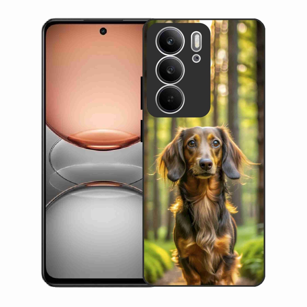Gelový kryt mmCase na Realme C75 - jezevčík 4