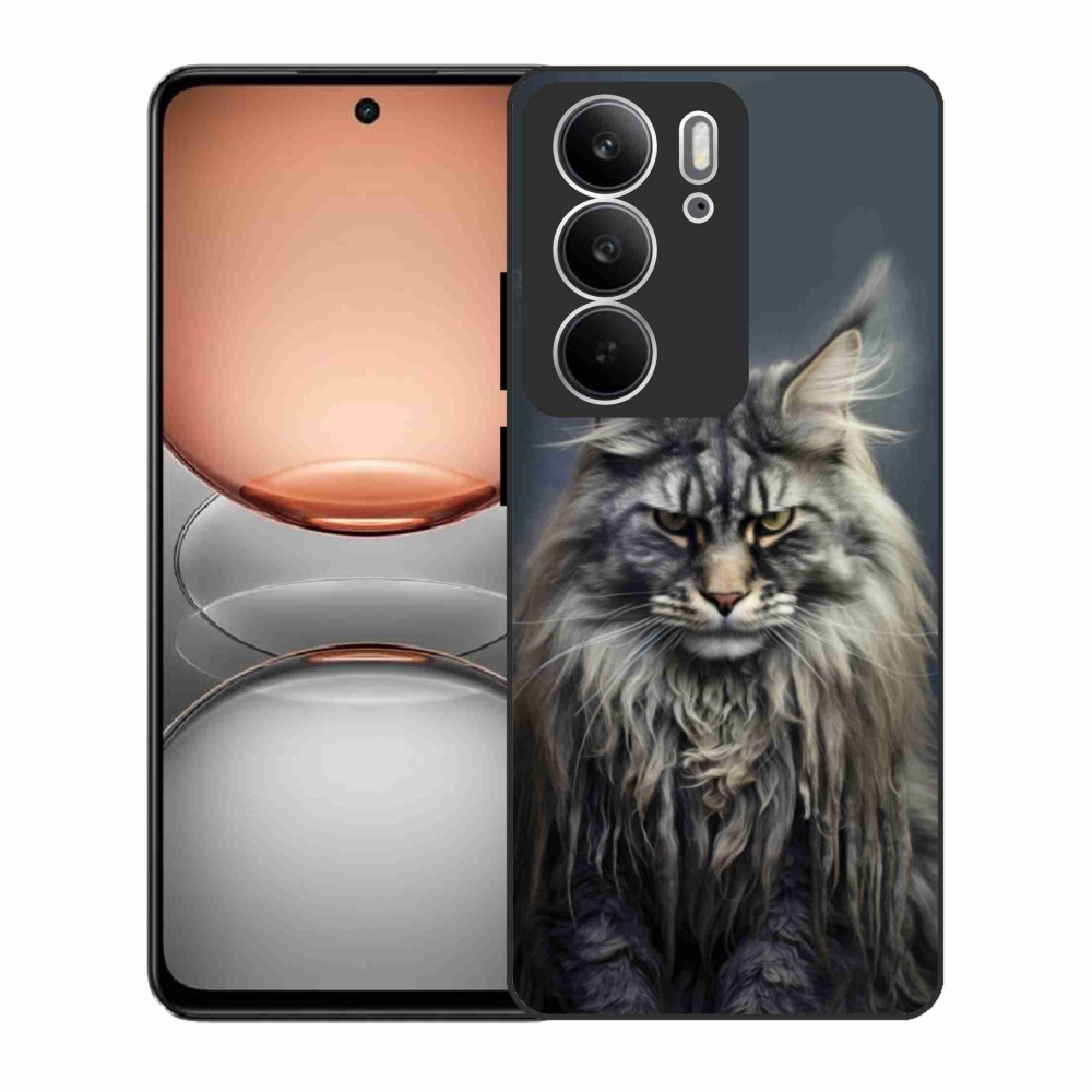 Gelový kryt mmCase na Realme C75 - kočíčí pohled 4