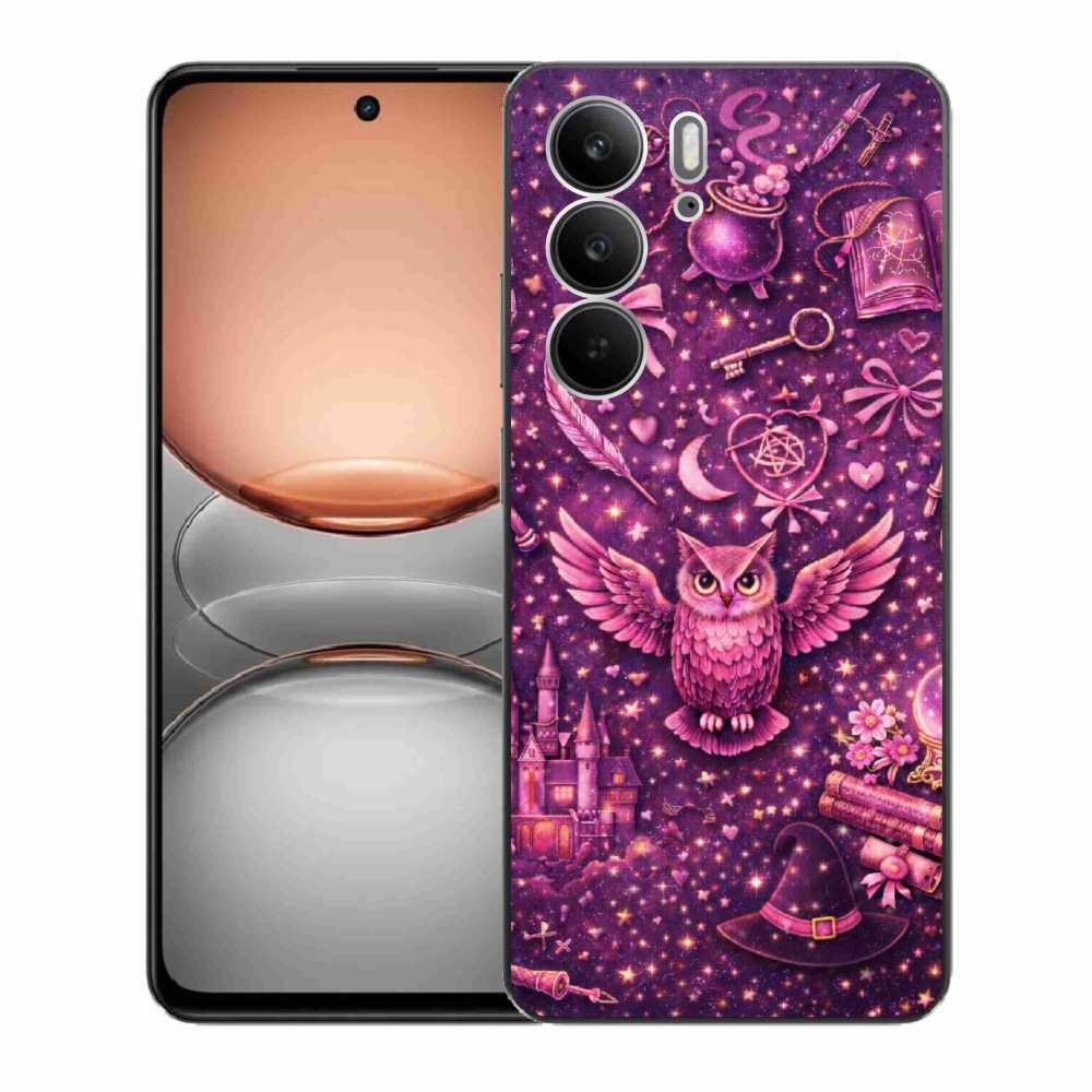 Gelový kryt mmCase na Realme C75 - magický svět