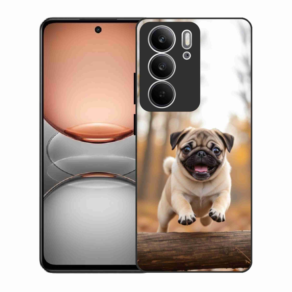 Gelový kryt mmCase na Realme C75 - mops 2